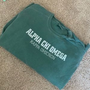 Alpha Chi Omega Comfort Colors Sweatshirt
